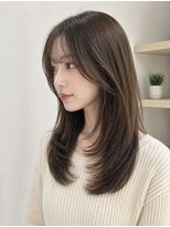 モードケイズ 調布店(MODE K's)&nbsp;韓国風レイヤーカット_調布顔周りハッシュカット前髪カット