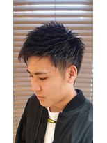 ネオバーバースタイルパラディソ(NeoBarberStylePARADISO) メンズ2ブロックスパイキーショート