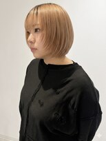 コト 福井大和田店(coto)&nbsp;福井 大和田 レイヤーボブ ボブスタイル