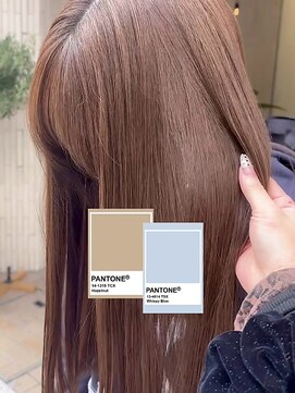 ヘアプレイスソル (HAIR PLACE SoL) 透明感ヘーゼルブラウン/ストレート/艶髪