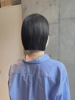 ファロルーエ(falo Ruhe) 地毛カラー×ミニボブ【faloRuhe二子玉川】