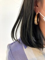 ミラ 本山(MIRA) 髪質改善イノアカラーによるオリーブグレーカラー