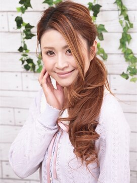 モニカ 横須賀中央店(Monica) アレンジ上手は愛され上手☆ふんわりハーフアップ