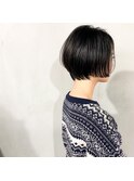 #シンプルショートボブ