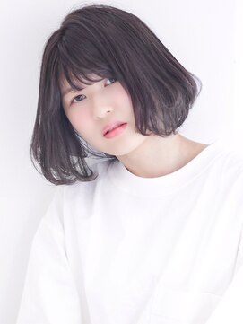 アルターシェリー(aL-ter che'rie) 【aL-ter cherie 】小顔カット◎ゆるふわボブ×小紫色
