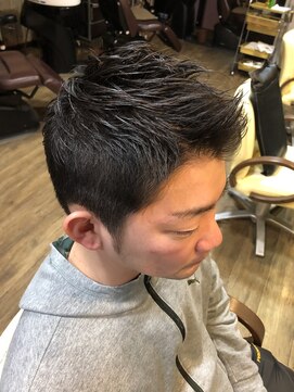 ヘアーズアビリティー(HAIR'S ability) スッキリ清潔感UP!ソフトモヒカン風cut!