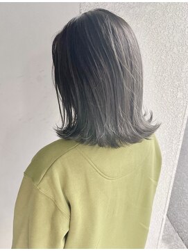 ヘアーアンドアトリエ マール(Hair&Atelier Marl) 【Marl】ブルージュカラー×外ハネボブ