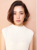 大人可愛いフレンチボブ