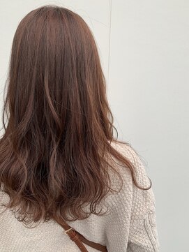 美容室 アイディー i-dee ピンクブラウン