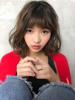 ギミック 自由が丘(gimmick) ◆小顔似合わせカット【デジタルパーマOK・チェリーブラウン】