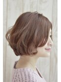 ゆるふわボブ×イルミナカラ－×髪質改善×白髪染め