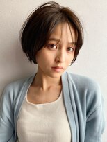 ノラ ギンザ(NORA GINZA)&nbsp;絶壁解消!!小顔ショート×シースルーバング　 20代30代40代