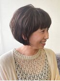 丸みボブ