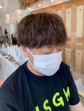 ユラギフロムユイマァル 水島店(YURAGI from YUIMARL) メンズ×パーマ