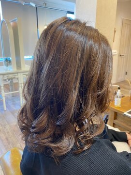 ミルティ(Myrtille) Myrtille ミディアム×デジタルパーマ