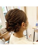 ヘアセット★ローシニヨン