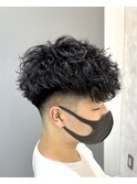 スペインカール/フェード/五反田/目黒/武蔵小山美容室メンズヘア
