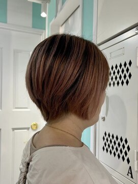 マティーナ ヘアー 池袋(Matina hair) 【ピンクベージュ×バレイヤージュ】20代30代40代50代