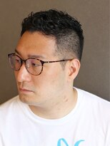 ポルテオムプレス(PORTE HOMME PRES)&nbsp;強めアイロンパーマ刈り上げ形状記憶パーマボウズ