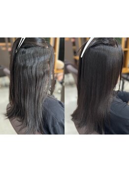 髪質改善専門店の本格派素材使用◎髪質改善で美髪ストレートに◆【北見/札幌/髪質改善/縮毛矯正】