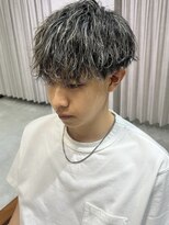 リコ ヘアアンドリラクゼーション 名駅店(LICO HAIR＆RELAXATION)&nbsp;波巻きスパイラルメンズハイライト　名古屋駅/名駅/メンズ