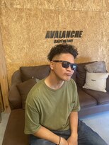 アバランチ(AVALANCHE) メンズカット×パーマ