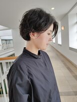 ビュートリアム 神戸(BEAUTRIUM)&nbsp;前髪長めショート/ショートカット/ショートヘア/20代/30代/40代