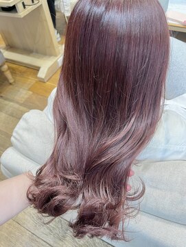 バイオレット 栄店(Violet) 暖色カラー ダブルカラー カシスピンク TS-54