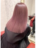 【1ミリにこだわるカット】/髪質改善LV99トリートメント×ピンク