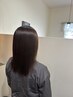 リタッチ(白髪染め)＋プレミアム縮毛矯正