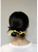 ボブちょびヘアアレンジ.*