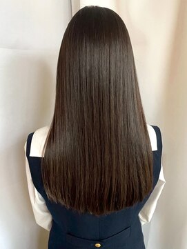 ヘアーアンドスパ フェリーチェ ミチ 野田屋町店(HAIR&SPA felice MICHI) 【feliceMICHI 豊田希美】グレージュ 艶髪 髪質改善