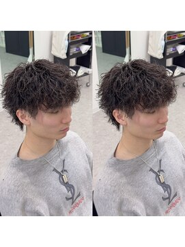 ブライト(BRIGHT) マッシュ無造作パーマシャドウパーマ