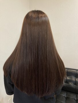 ヘアーフリーティー Hair freety 艶感ストレートロング矯正ヘア #袋井駅#縮毛矯正#髪質改善