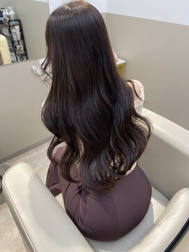 シュヴーブリヤン(cheveux brillants) 【上品カールと艶感】美髪縮毛矯正後も楽しめるゆる巻きロング