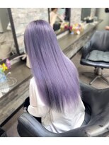 オズ 梅田店(OZ)&nbsp;ラベンダーパープル/スーパー人毛エクステ80枚