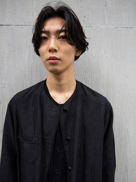 オルカ(ORCA) メンズヘア/メンズカット/センターパート/新宿【深江】