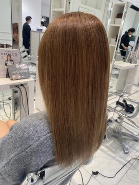 ヘアーアンドメイク ニューヨークニューヨーク 姫路店(Hair&Make NYNY) ミルクティーベージュカラー