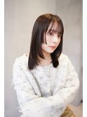 ボブレイヤーカット顔周りレイヤーウルフハッシュカット韓国