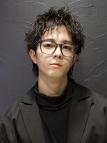 アウル 心斎橋(owl) スパイキーショート×ツイストスパイラルパーマ×大人men's