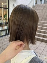 アビント バイ レシッド 武蔵小杉(abinto by rcid)&nbsp;毛先切りっぱなし風外はね軽やか透明感カラー