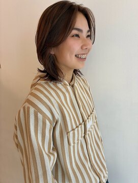 Folklore【フォークロア】翠町支店　《髪質改善サロン》 自然なかきあげレイヤースタイル