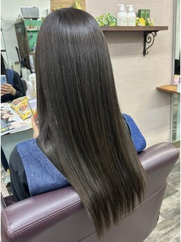 美容室 アズール(A ZOOR)の写真/くせ毛・うねり・エイジング毛もお任せください☆髪質改善で、まとまりが続く扱いやすい美髪へ導きます＊