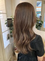 アミュレ ヘア サロン(Amule hair salon)&nbsp;明るめアッシュブラウングレイカラー梅ヶ丘ミセスが得意