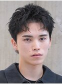 原宿短髪スパイキーショートツイストスパイラルパーマ刈り上げ