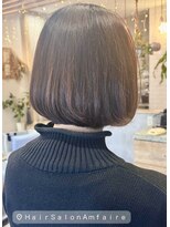 ヘアサロン アンフェール(Hair Salon Amfaire)&nbsp;首元スッキリショートボブ