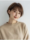 ミルクティーブロンド/ダークブルー/デジタルパーマ/阿佐ヶ谷