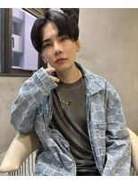 ネーム バイ グロー 大宮(NE:M by GLROW) men's/メンズ/曲がる縮毛矯正/ダウンバングショート/韓国/大宮