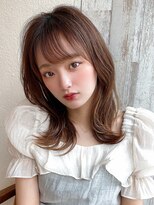 エイミーバイアフロートザガーデン 浦和店(amie by afloat the garden) ひし形くびれレイヤーカット【浦和】フレンチバング