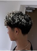 MEN’S/サーフカール/刈り上げセンターパート/表参道駅